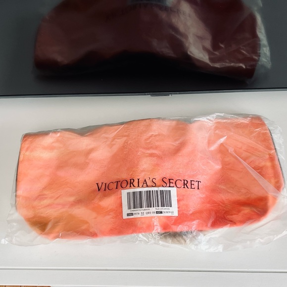 Victoria's Secret pink and orange ombre tote bag with rope handles - Picture 8 of 8